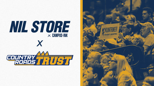 WVU NIL Store Partners with Country Roads Trust Benefitting Mountaineer Athletes