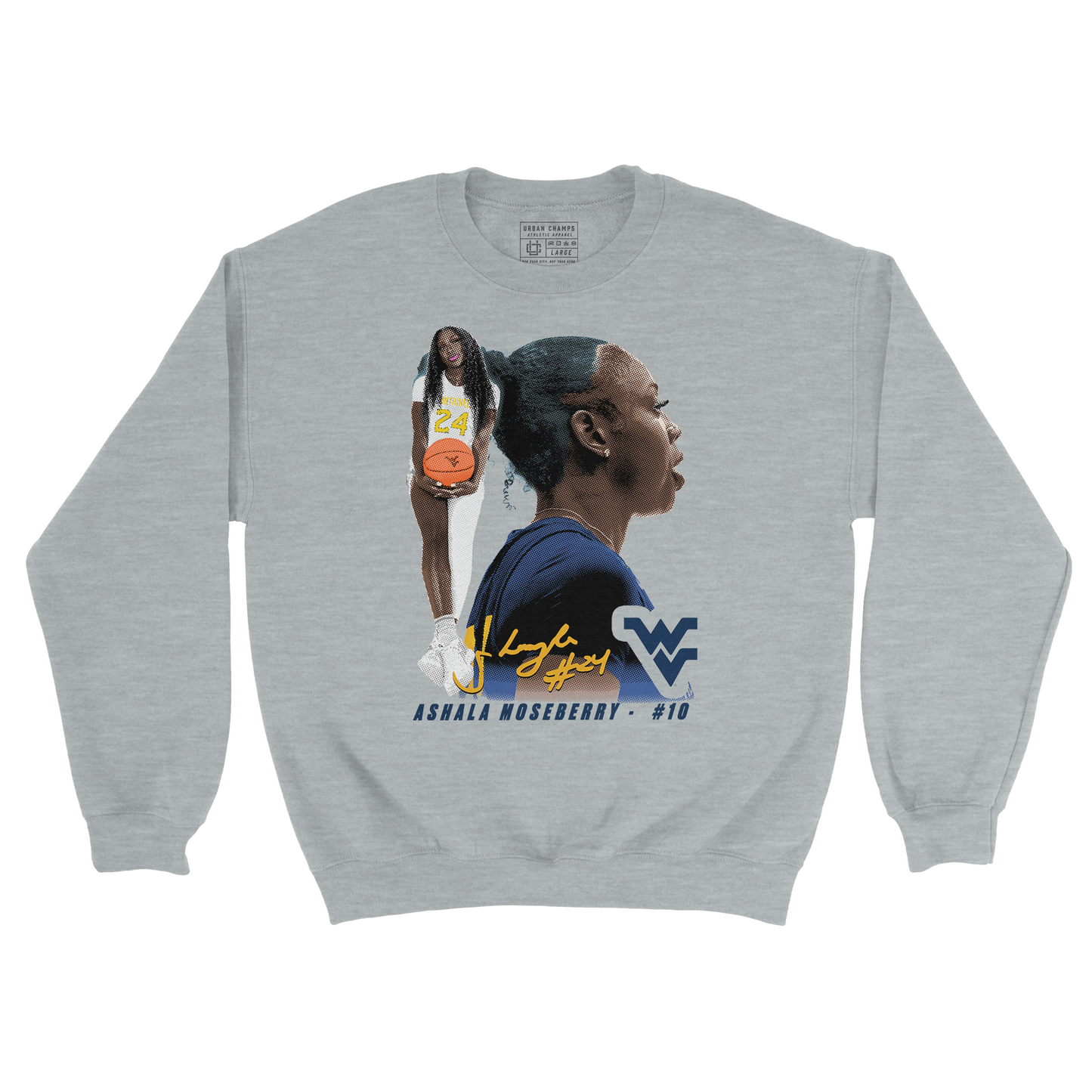 EXCLUSIVE RELEASE: Ashala Moseberry Portrait Sport Grey Crew