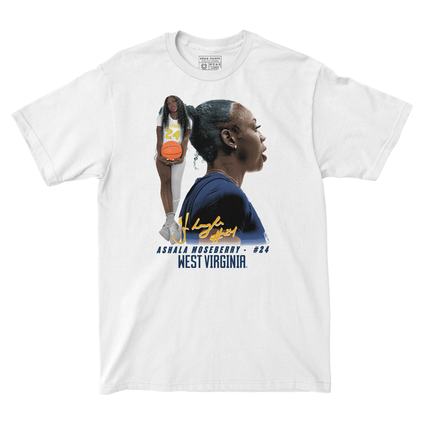 EXCLUSIVE RELEASE: Ashala Moseberry Portrait White Tee