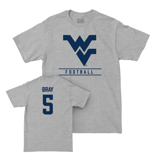 WVU Football Sport Grey Classic Tee  - Jaden Bray