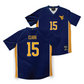 WVU Men's Soccer Navy Jersey  - Sam Clark