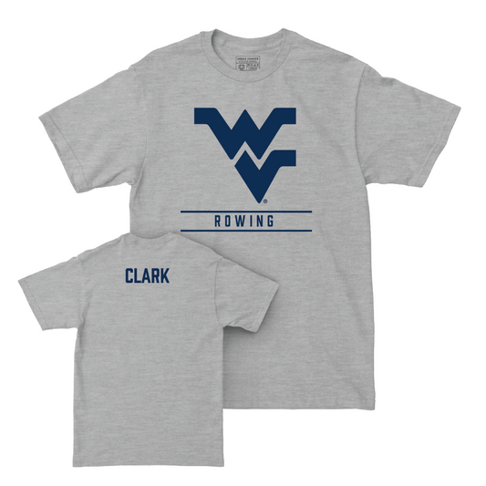 WVU Women's Rowing Sport Grey Classic Tee  - Ashlea Clark