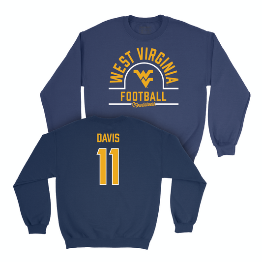 WVU Football Navy Arch Crew   - William Davis