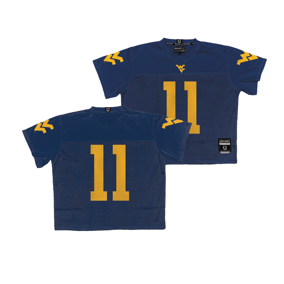 WVU Throwback Football Jersey     - William Davis