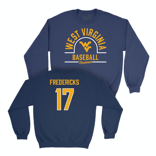 WVU Baseball Navy Arch Crew  - Joseph Fredericks