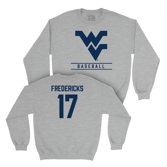 WVU Baseball Sport Grey Classic Crew  - Joseph Fredericks