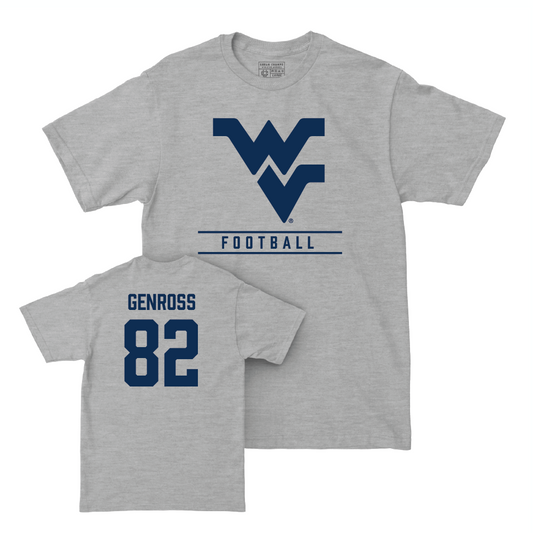 WVU Football Sport Grey Classic Tee   - Greg Genross