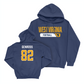 WVU Football Navy Staple Hoodie   - Greg Genross
