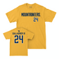 WVU Football Gold Mountaineers Tee - Rodney Gallagher III