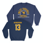 WVU Football Navy Arch Crew   - Jaylen Henderson