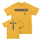 WVU Football Gold Mountaineers Tee   - Garnett Hollis Jr.