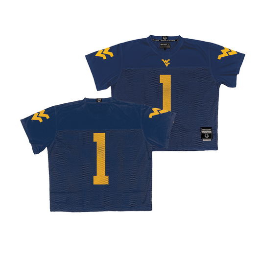 WVU Throwback Football Jersey    - Garnett Hollis Jr.