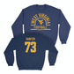 WVU Football Navy Arch Crew   - Andreas Hunter