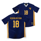 WVU Women's Soccer Navy Jersey - Dilary Heredia-Beltran