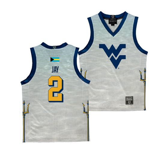 EXCLUSIVE: WVU Bahamas Men's Basketball Jersey  - Dylan Jay