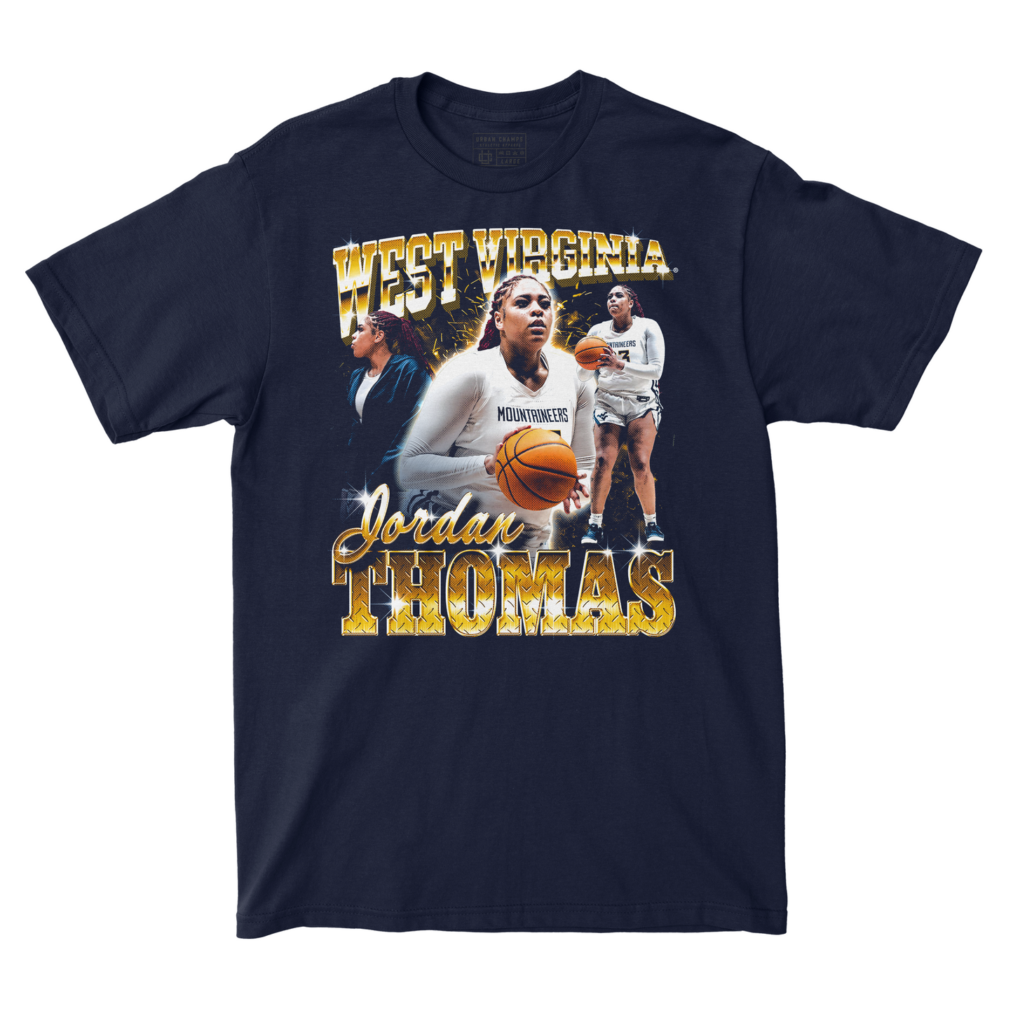 EXCLUSIVE RELEASE: Jordan Thomas 90s Navy Tee