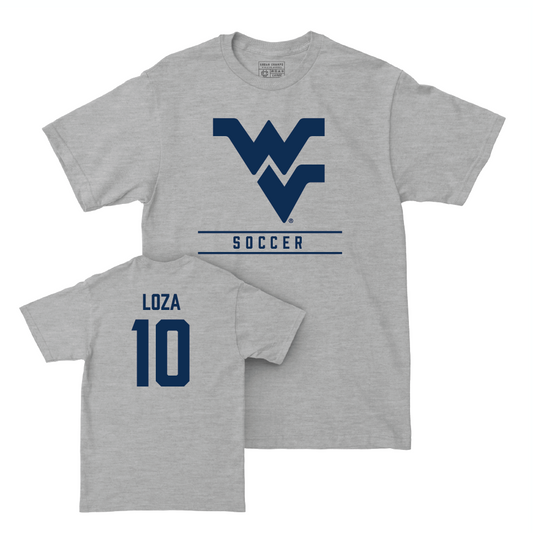 WVU Women's Soccer Sport Grey Classic Tee   - Isabel Loza