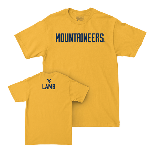 WVU Women's Track & Field Gold Mountaineers Tee  - Alexis Lamb