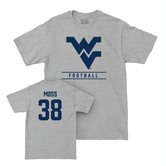 WVU Football Sport Grey Classic Tee   - Macguire Moss