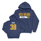 WVU Football Navy Staple Hoodie   - Macguire Moss