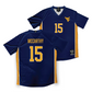 WVU Women's Soccer Navy Jersey - Lillian McCarthy