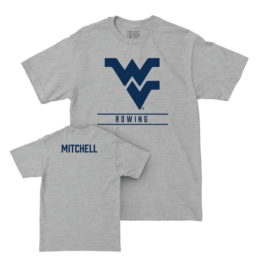 WVU Women's Rowing Sport Grey Classic Tee  - Alexis Mitchell