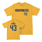 WVU Baseball Gold Mountaineers Tee   - Robby Porco