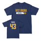 WVU Baseball Navy Staple Tee   - Robby Porco