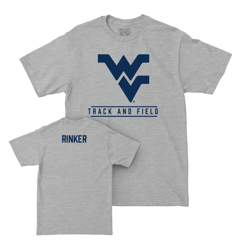 WVU Women's Track & Field Sport Grey Classic Tee  - Eva Rinker