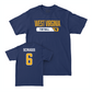 WVU Football Navy Staple Tee   - Jordan Scruggs
