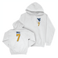 WVU Men's Basketball White Logo Hoodie  - Javon Small