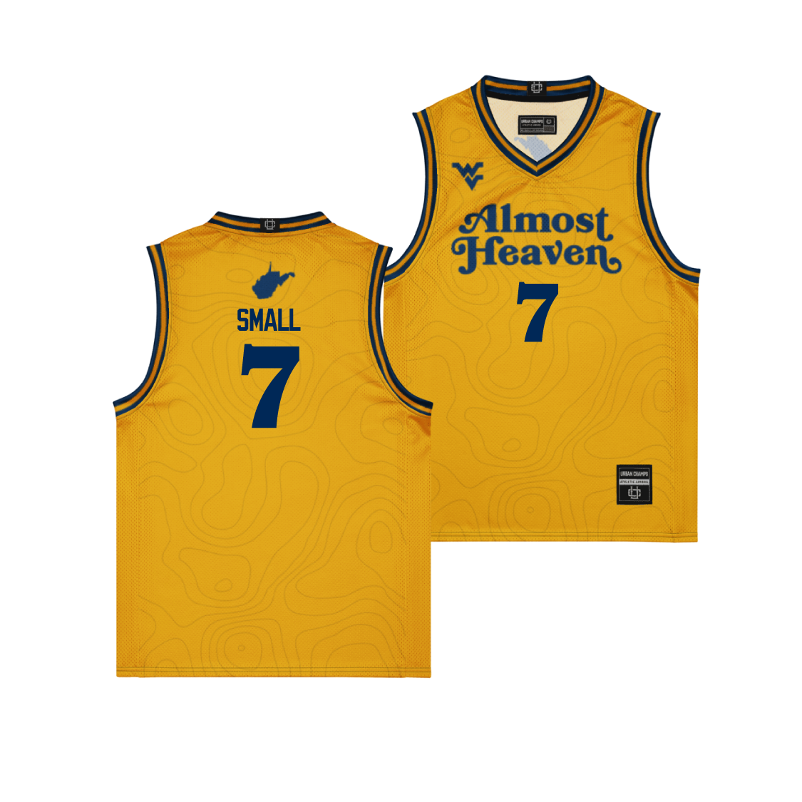 WVU Mens Basketball 2025 Campus Edition Jersey - Javon Small