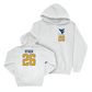 WVU Women's Soccer White Logo Hoodie   - Hannah Stuck