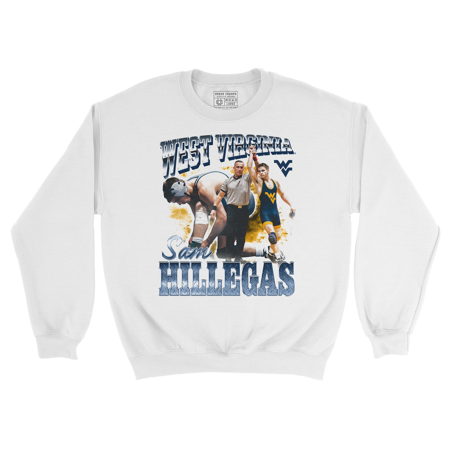 EXCLUSIVE RELEASE: Sam Hillegas Throwback Crew in White