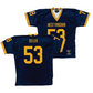 WVU Football Navy Jersey   - Kaden Seller