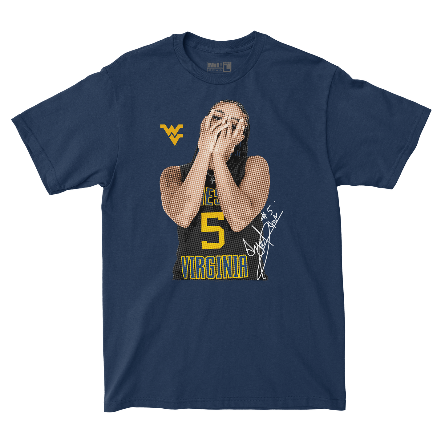 EXCLUSIVE RELEASE: Sydney Shaw Portrait Navy Tee