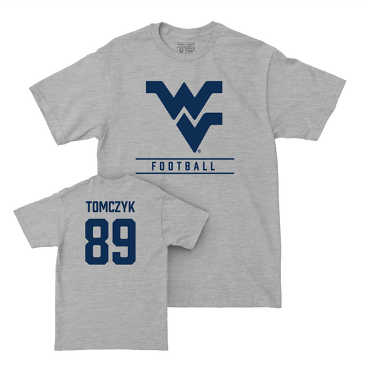 WVU Football Sport Grey Classic Tee   - Adam Tomczyk