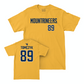 WVU Football Gold Mountaineers Tee   - Adam Tomczyk