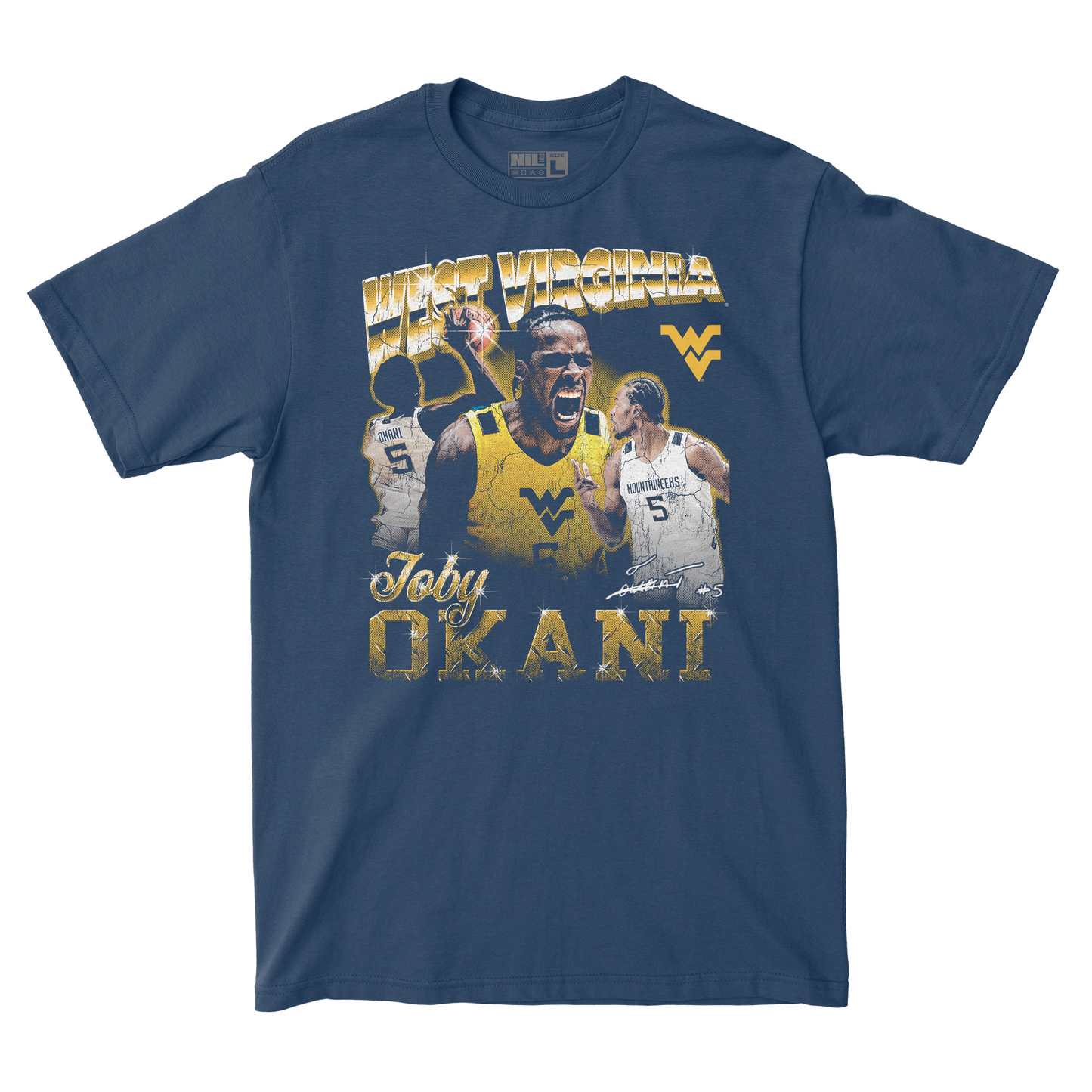 EXCLUSIVE RELEASE: Toby Okani 90s Navy Tee