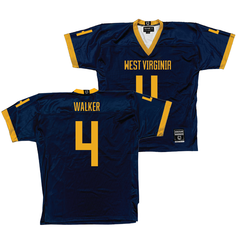 WVU Football Navy Jersey   - Jordan Walker