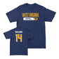 WVU Football Navy Staple Tee   - Khalil Wilkins