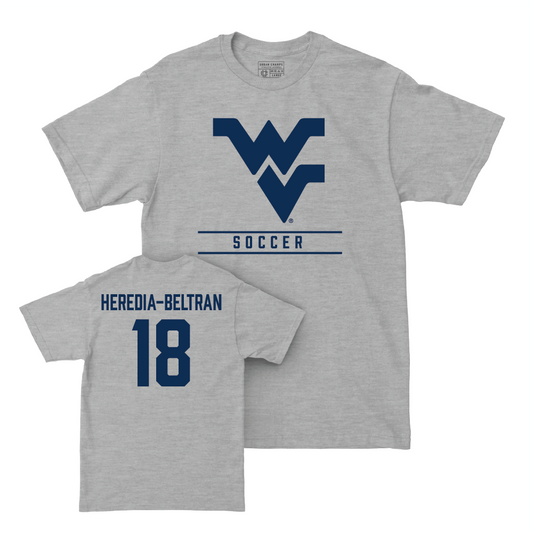 WVU Women's Soccer Sport Grey Classic Tee - Dilary Heredia-Beltran