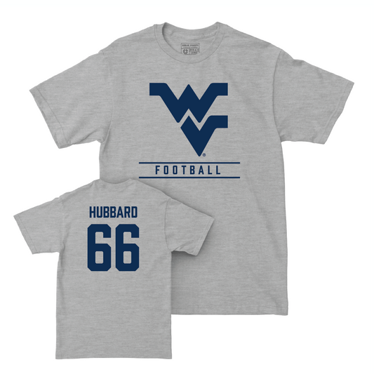 WVU Football Sport Grey Classic Tee - Ja'Quay Hubbard Youth Small