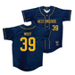 WVU Baseball Navy Jersey  - Kyle West