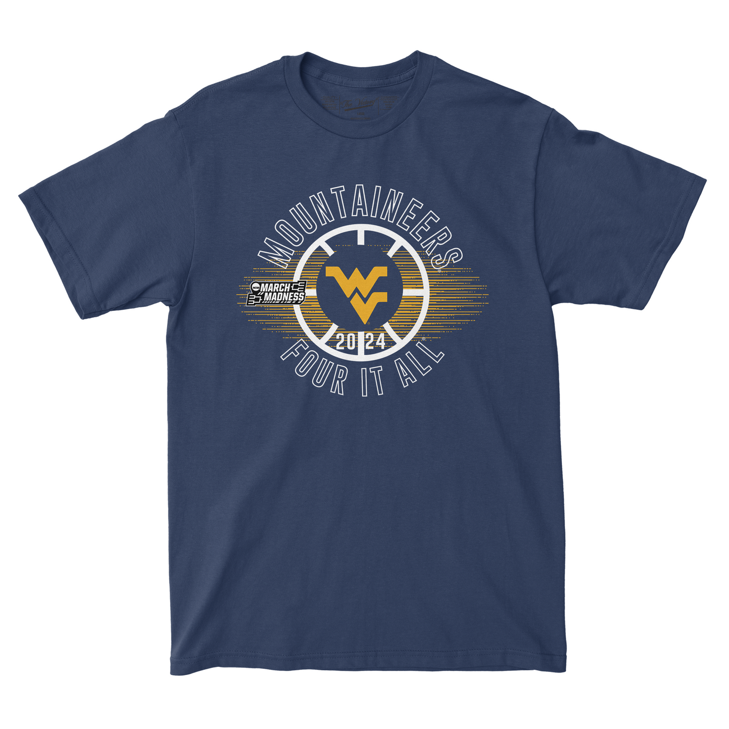 WVU WBB Four it all T-shirt by Retro Brand