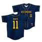 WVU Baseball Navy Jersey  - Sam White