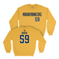 WVU Football Gold Mountaineers Crew   - Jackson Biser