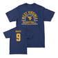 WVU Men's Basketball Navy Arch Tee  - Ofri Naveh