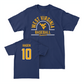 WVU Baseball Navy Arch Tee   - David Hagen