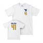 WVU Baseball White Logo Comfort Colors Tee   - Maxwell Molessa